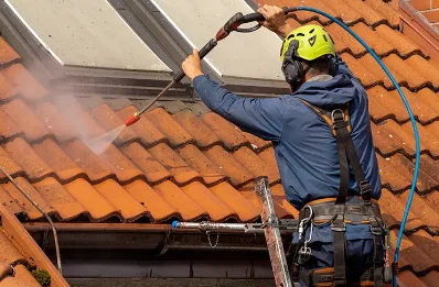 Démoussage et hydrofuge de toiture à Céaux